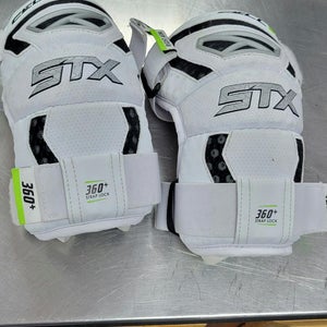 Used Stx Cell V Md Lacrosse Arm Pads And Guards