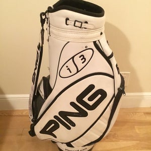 Ping i3 Tist Tec Staff Golf Bag w/6-way Dividers & Rain Cover (No Carry Handle)