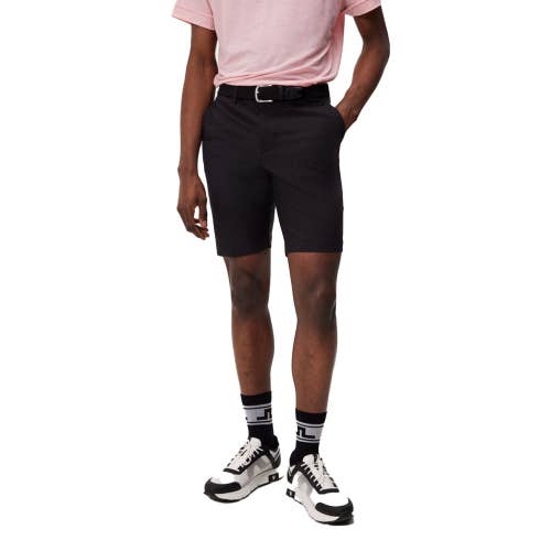 J. lindeberg Eloy Black Mens Golf Shorts