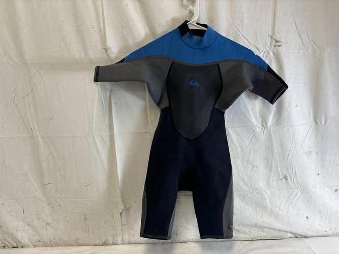 Used Quiksilver Syncro 2.2 Jr 10 Spring Suit Wetsuit 4'7" - 4'10" ; 80-90lb