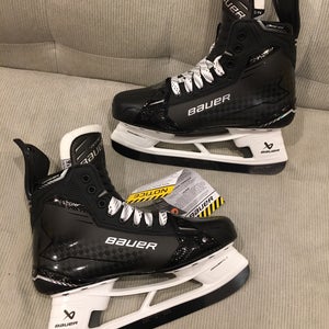 Rare! Bauer Supreme Shadow Hockey Skates Senior Size 8 Fit 2