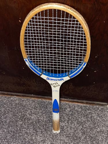 Bancroft Cross Court GLM3 Tennis Racquet Vintage Classic Used Pre Owned Wooden