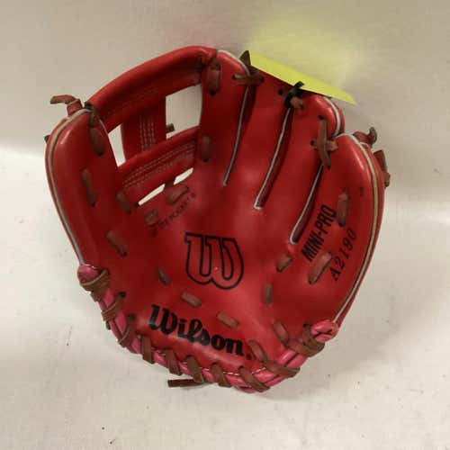 Used Wilson Mini-pro A2190 9 1 2" Fielders Gloves
