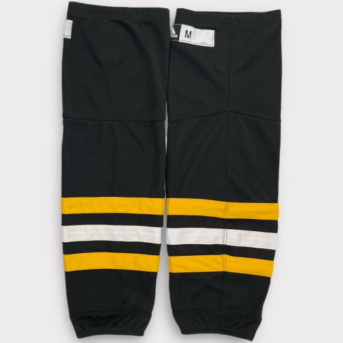 Pro Return New adidas Medium Home Pittsburgh Penguins Elite Hockey Socks