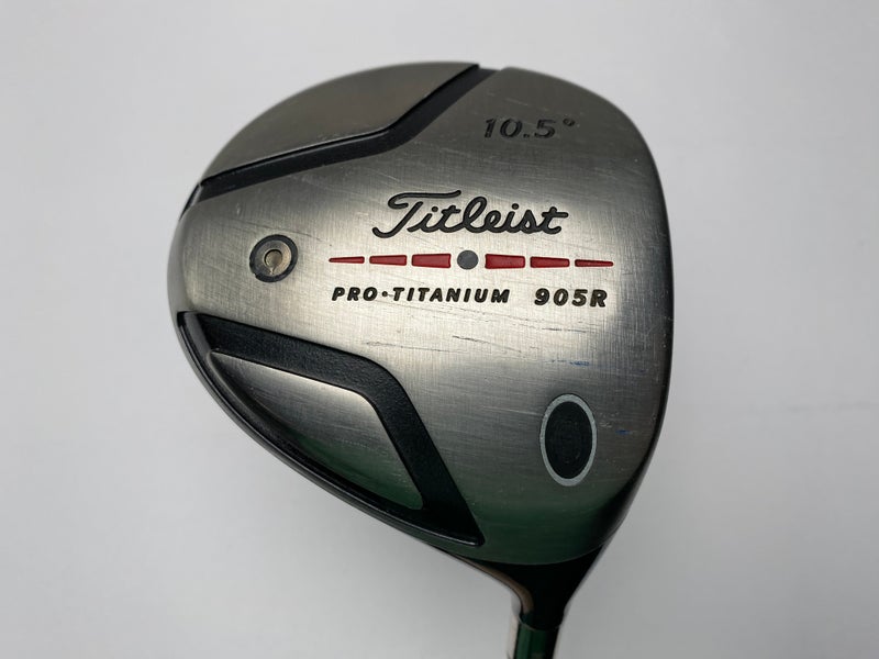 Titleist 905 R Driver 10.5* Aldila NVS Orange Stiff Graphite RH Oversize Grip