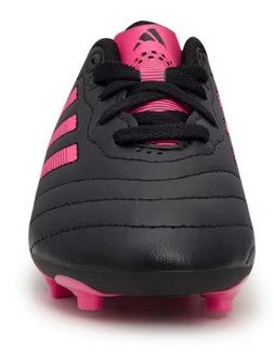 NEW! Adidas Goletto VIII FG Girls' Soccer Cleats, Black/Pink, Junior Sizes