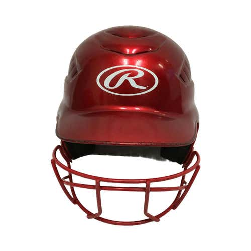 Used Rawlings Rcfh Osfm Softball Helmet Baseball And Softball Helmets