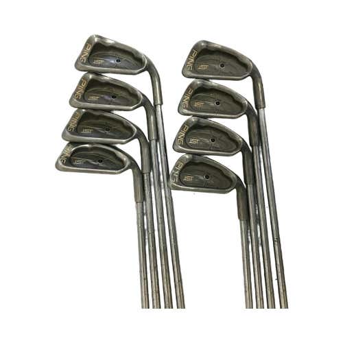Used Ping Isi 3i-pw Stiff Flex Steel Shaft Iron Sets