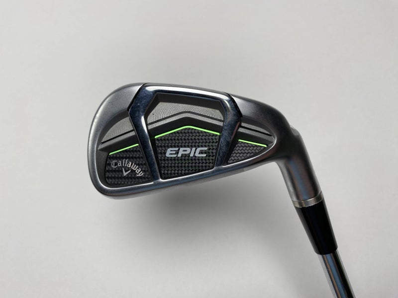 Callaway Epic Single 7 Iron Fitter 2* Flat KBS Max 80g Stiff Steel Mens RH