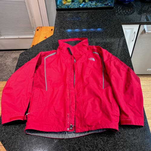 The North Face Men's Toro Peak 3 in 1 Triclimate Waterproof Jacket XL ----- RED!