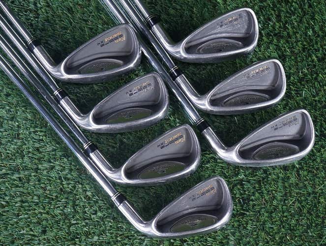 KING COBRA 3400I XH IRONS SET 3-9 W/ N.S.PRO STIFF FLEX SHAFTS