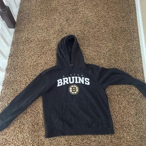 Black Used Large Boston Bruins Sweatshirt