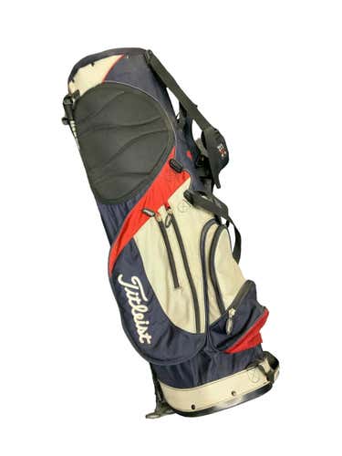 Used Titleist Red White Blue Golf Stand Bags