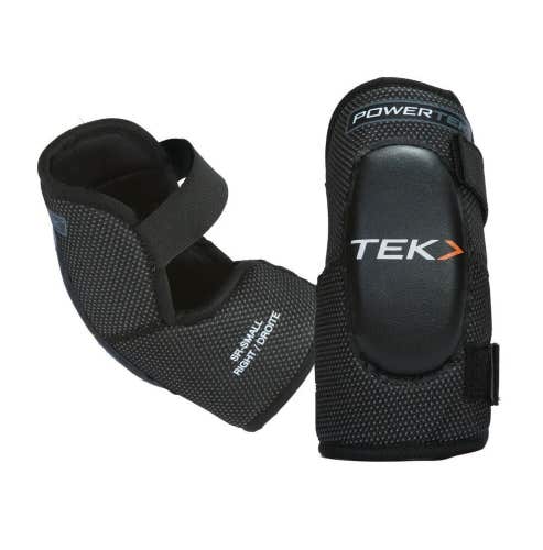PowerTek V5.0 Tek SENIOR Ice Hockey SOFT Elbow Pads, S-XL