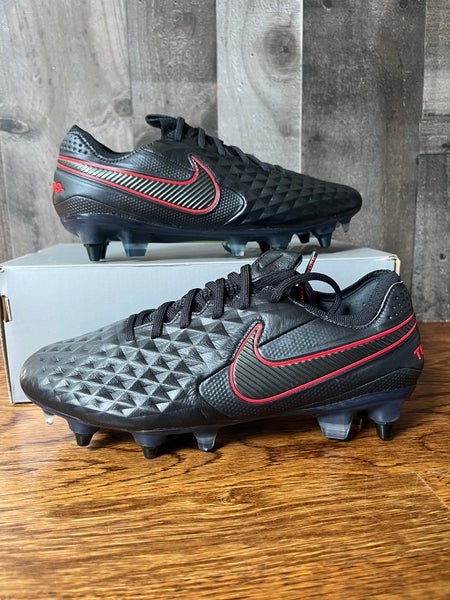 Nike Tiempo Legend 8 Elite SG Pro ACC Black Soccer MENS SIZE 6.5 Men’s 8 Women’s