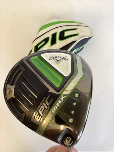 Callaway Epic Max Driver 10.5*  Project X Cypher Forty 5.0 Senior Graphite Shaft