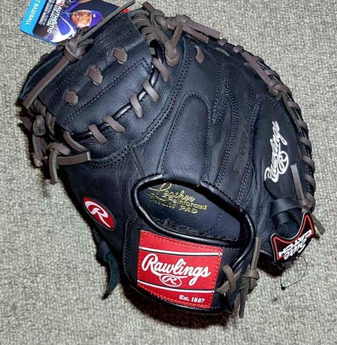 New 2020 Rawlings Left Hand Throw Catcher's Premium Series Baseball Glove 32.5"