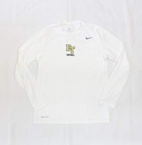 Nike Team Long Sleeve Shirt Blessed Trinity Football Men's M L XL 2XL 3XL White
