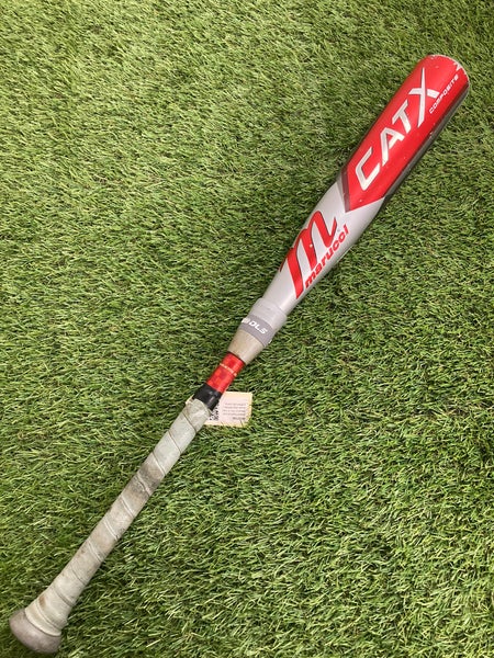 (Barrel Rattle)Used Marucci CAT X Composite Bat USSSA Certified (-8) Composite 20 oz 28"