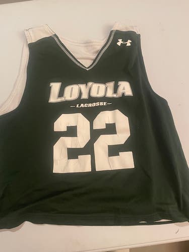Under Armour Loyola lacrosse team practice reversible jersey mens M medium