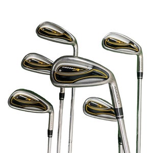 MaxFli Cross Bax Iron Set 5-PW True Temper Stiff Flex Steel Shafts RH