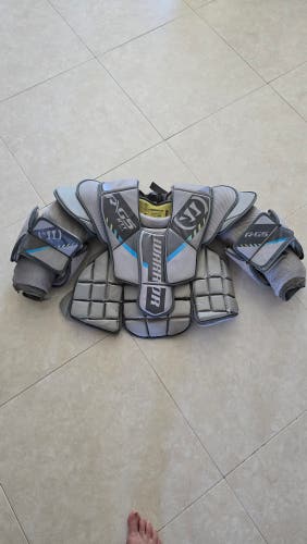 Used Large Warrior Ritual G5 Goalie Chest Protector