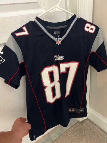 NFL Licensed New England Patriots Rob Gronkowski Home Jersey
