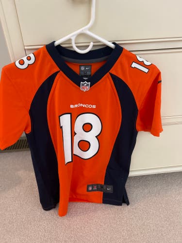 NIKE NFL Licensed Denver Broncos Peyton Manning Orange Jersey
