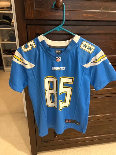 NFL Licensed San Diego Chargers Antonio Gates Baby Blue Jersey