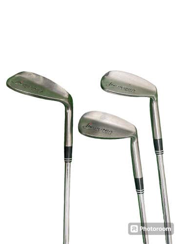 Insignia Golf Wedge Set 52° GW 56° SW 60° LW Steel Shafts Wedge Flex RH 35.5”L