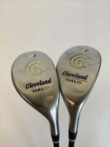 Cleveland Halo Hybrids Set 2-19* And 3-22* With Regular Graphite Shafts