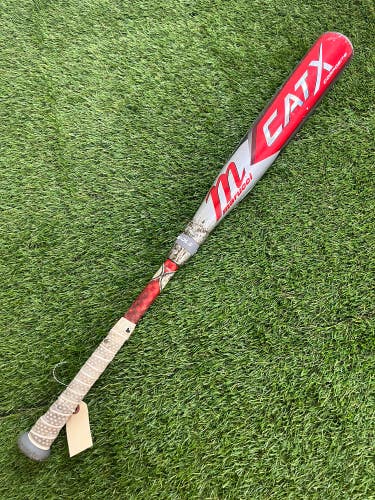 Used Kid Pitch 2023 Marucci CAT X Composite Bat USSSA Certified (-5) Composite 26 oz 31" Rattling