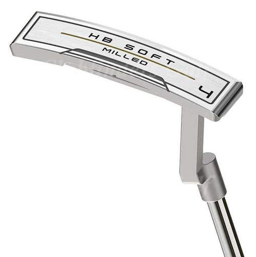 NEW Cleveland HB SOFT Milled #4 Plumber's Neck 35" Putter UST All-In W/ HC
