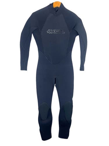 Xcel Mens Full Wetsuit Size Small Black 3/2 - Excellent Condition!