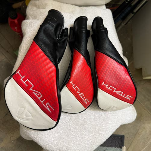 TaylorMade Stealth 2 HeadCover Driver ,3&5 Fairwaywoods