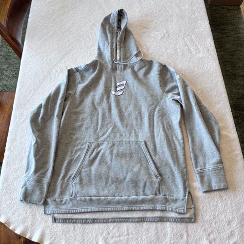 Under Armour Joel Embiid Light Weight Hoodie Grey with logo ------LARGE!