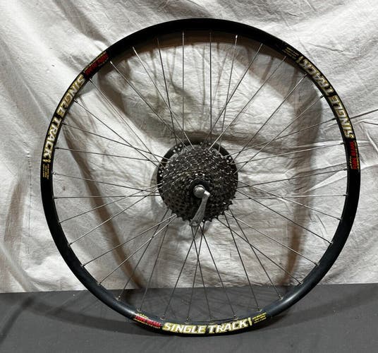 Sun Rims Single Track SL1 9-Speed Disc Brake 26" Mountain Bike Rear Wheel GREAT