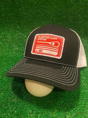 Vintage L35 Black Trucker Hat Richardson