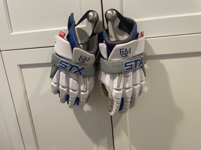 Used  STX Extra Large Surgeon RZR Lacrosse Gloves