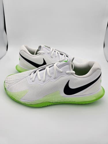 NikeCourt Zoom Vapor Cage 4 Rafa 'White Action Green' Men's Size 11
