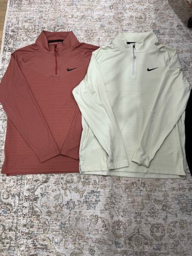 New Nike Golf Vapor Tour Issue 1/4 Zips - - Size Medium (2)