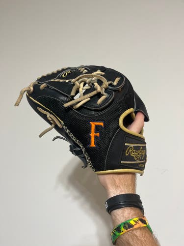 Rawlings Cal State Fullerton heart of the hide lefty 12” baseball glove college issue