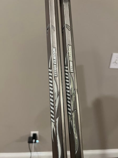 2 Rare Warrior Titan Classic Lacrosse Shafts
