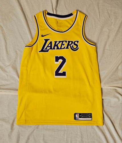 Nike Mens Lonzo Ball Los Angeles Lakers Jersey Large