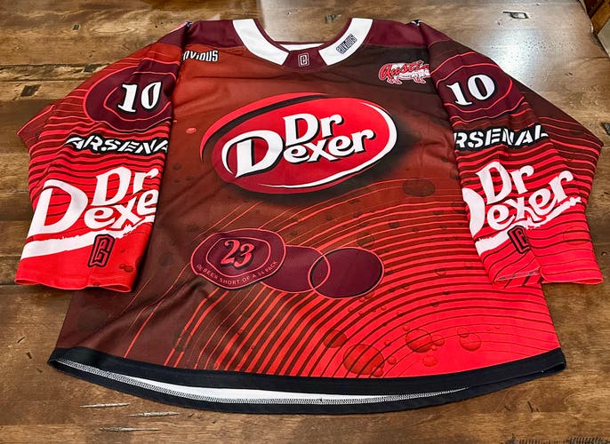 “Dr Dexer” Dr Pepper Jersey And Socks.