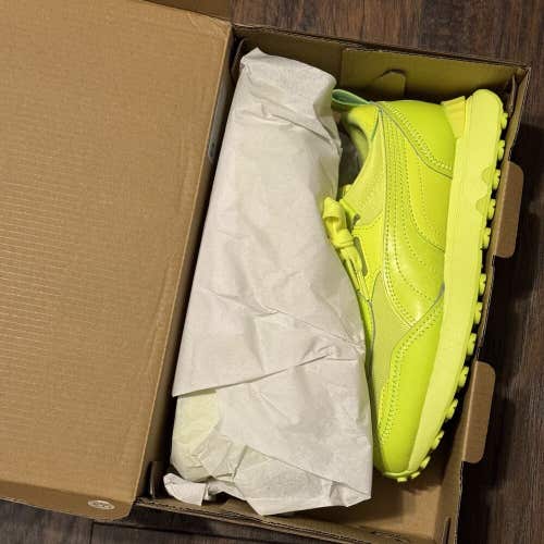 Puma Rider Fv Summer Lime Squeeze Womens Sneakers Casual Shoes 389049 01 Size 6