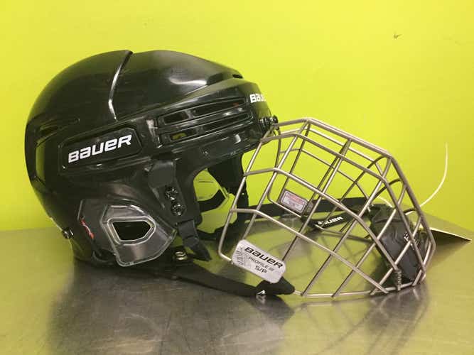 Used Bauer Reakt 75 Sm Ice Hockey Helmets