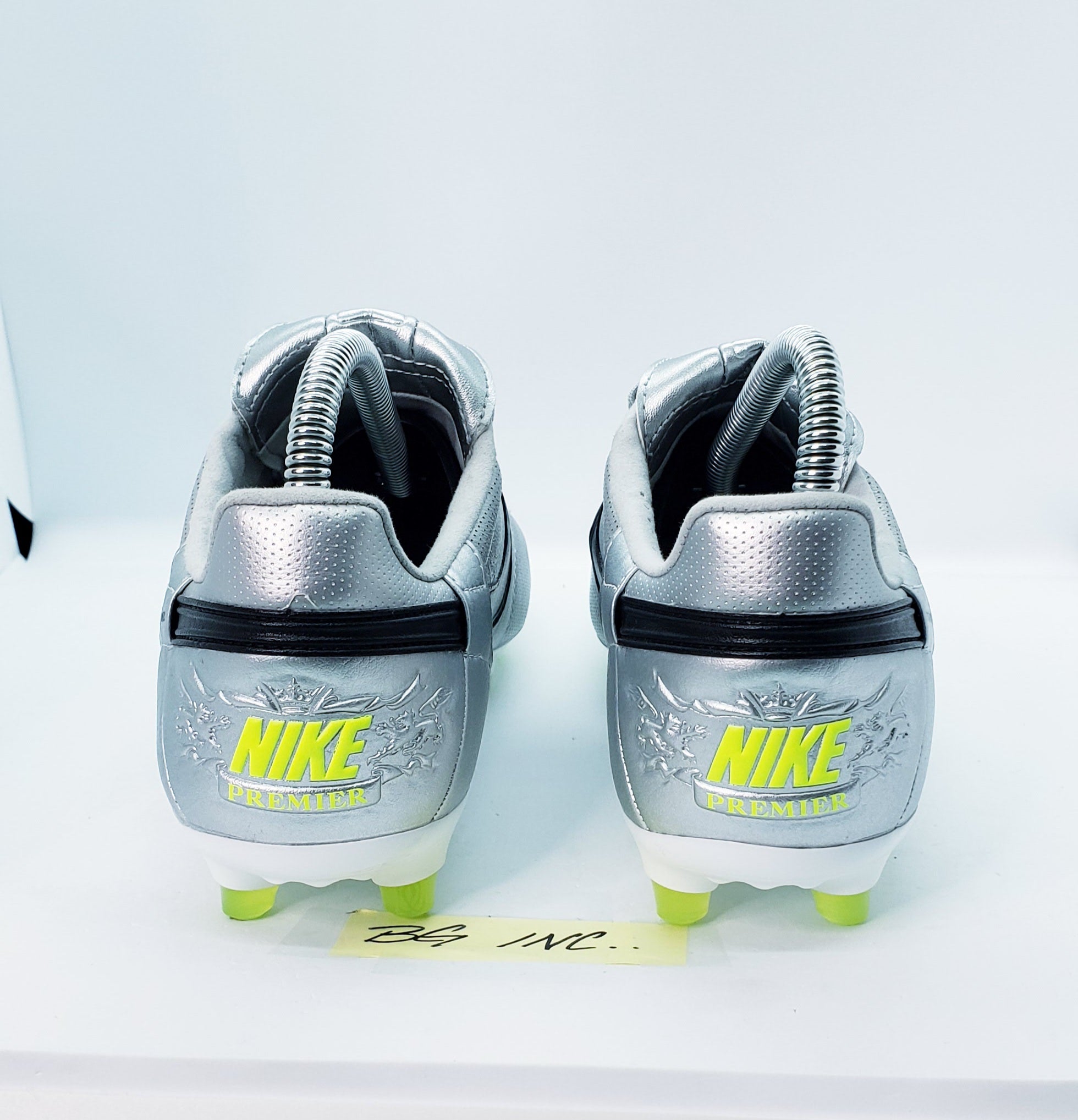 Nike Phantom GX 2 Pro FG Volt Metallic Silver Black Sz 10.5 FJ2563-003 Nike Phantom GX 2 Pro Firm Ground Cleats Soccer FJ2563-003  main image 2