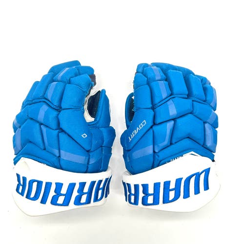 Warrior Covert QRE - Used NHL Pro Stock Hockey Gloves - Tomas Tatar (Blue/White)
