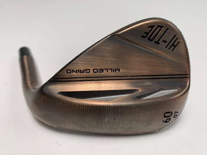 Taylormade Milled Grind Hi-Toe 3 Copper Lob Wedge LW 60* 7 HEAD ONLY RH - NEW